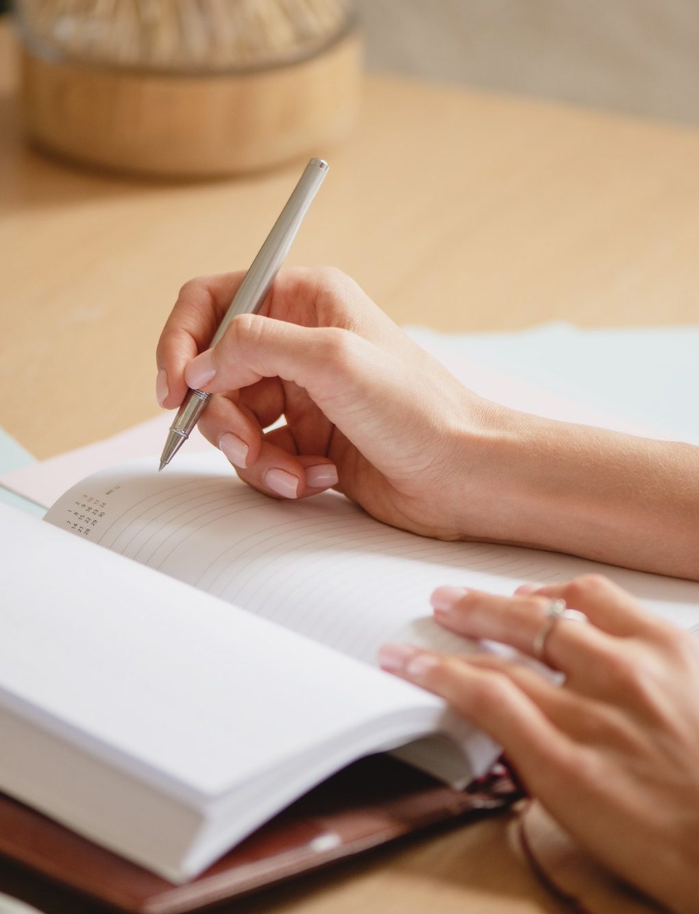 escribiendo